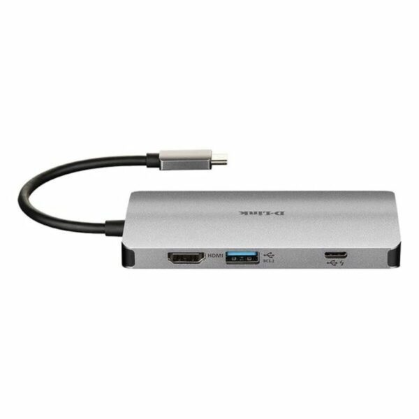 Hub USB C D-Link DUB-M810 Silberfarben – Bild 3