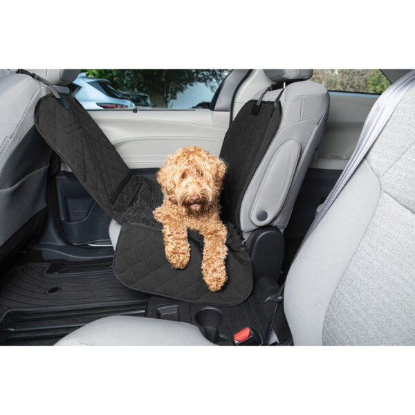 Autositz-Schonbezug für Haustiere Dog Gone Smart 112 x 89 cm Schwarz Kunststoff – Bild 3
