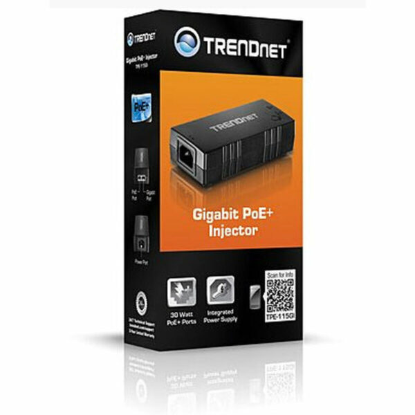 PoE-Injektor Trendnet TPE-115GI            Schwarz – Bild 4
