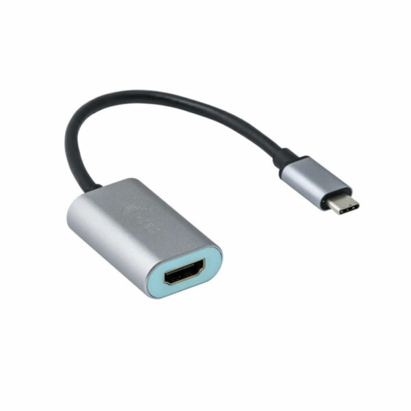 USB-C-zu-HDMI-Adapter i-Tec C31METALHDMI60HZ     Grau – Bild 2