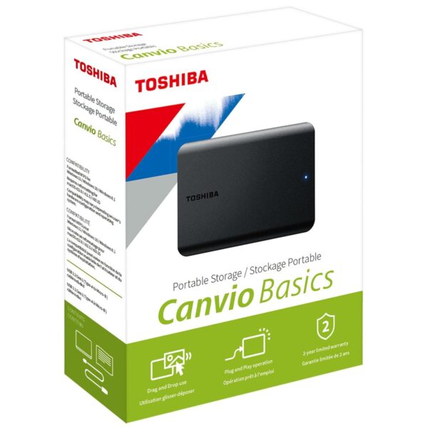 Externe Festplatte Toshiba HDTB510EK3AA 1 TB HDD – Bild 2