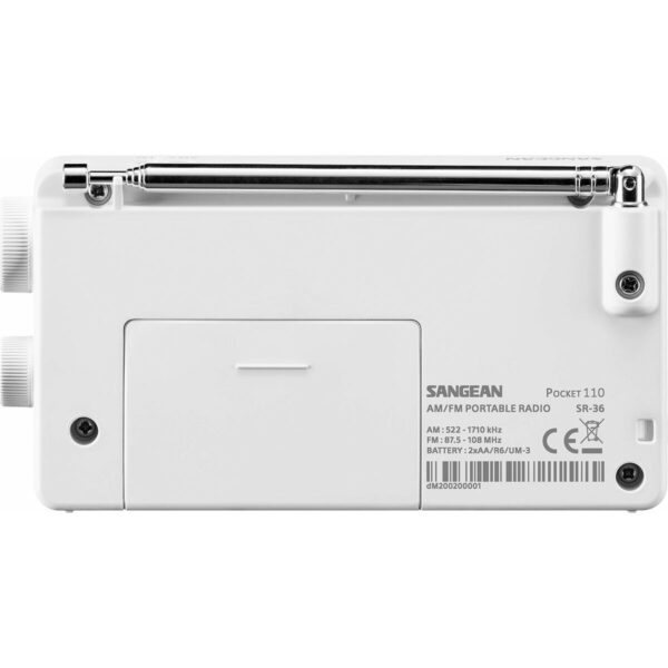 Radio Sangean SR36W BLANCO Weiß – Bild 3