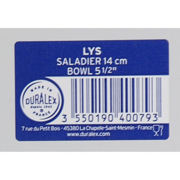 Schüssel Duralex Lys Durchsichtig 50 ml Ø 14 cm (72 Stück) – Bild 3