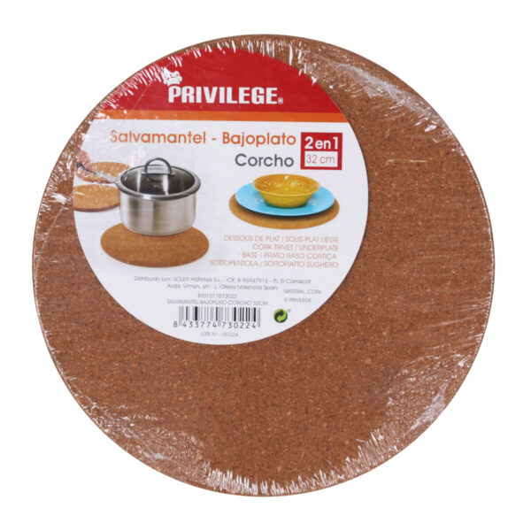 Untersetzer Privilege 32 x 1 cm (12 Stück) – Bild 5