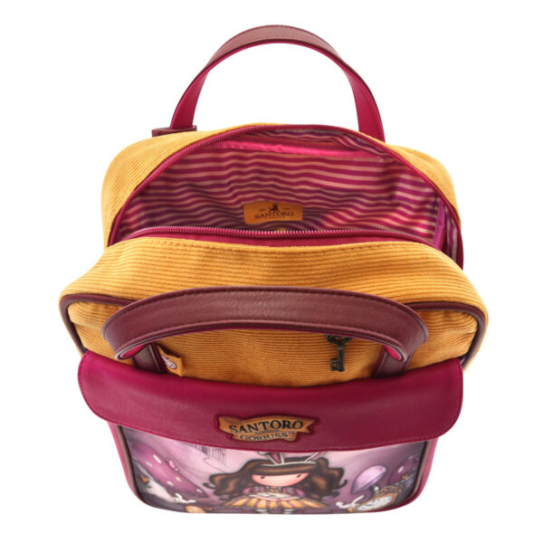 Rucksack Gorjuss Just one second Lachsfarben (27 x 10 x 37 cm) – Bild 2