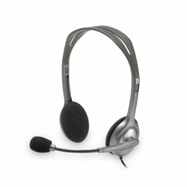 Kopfhörer mit Mikrofon Logitech 981-000271           2 x Jack 1,4 m – Bild 5