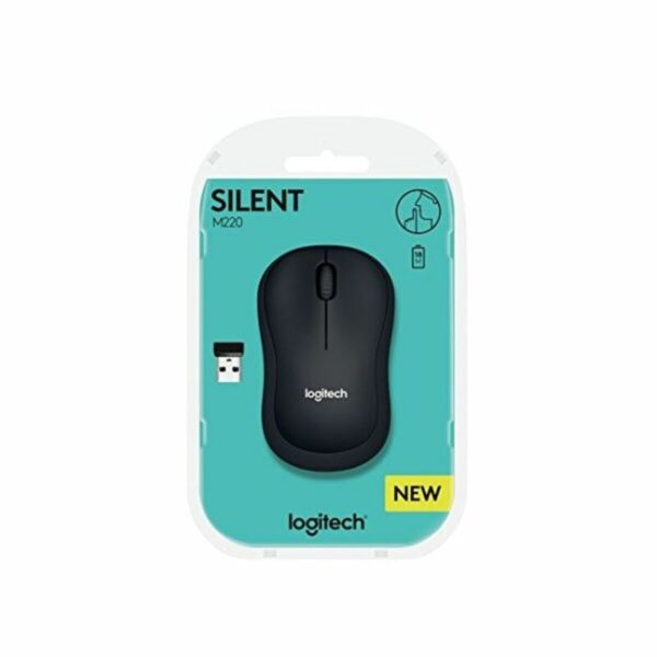 Drahtlose optische Maus Logitech 910-004878 1000 dpi Schwarz – Bild 7