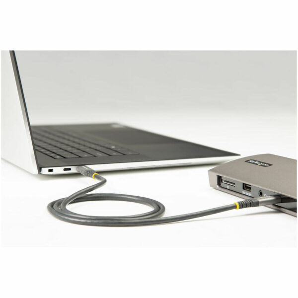 Kabel USB C Startech USB315CCV2M Schwarz/Grau 2 m – Bild 3