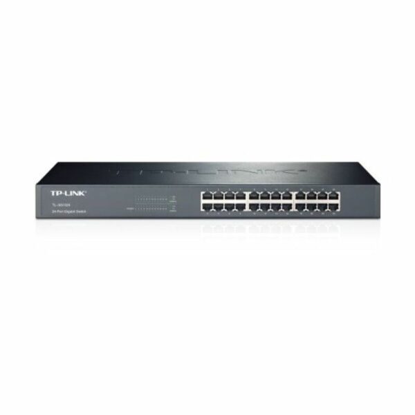 Schalter für das Netz mit Schaltschrank TP-Link TL-SG1024 48P Gigabit 1 U 19" – Bild 2