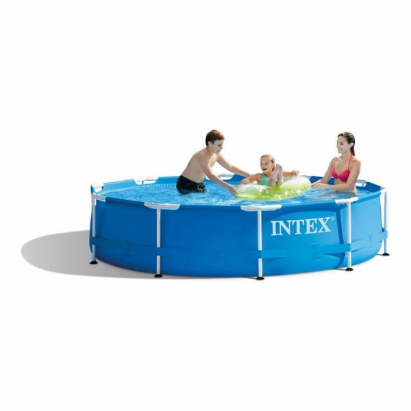 Schwimmbad Abnehmbar Intex Blau 4485 L kreisförmig 305 x 76 cm – Bild 2