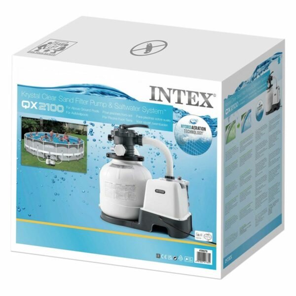 Aufbereitungsanlage für Schwimmbad Intex Filter Pump 32000 L – Bild 5