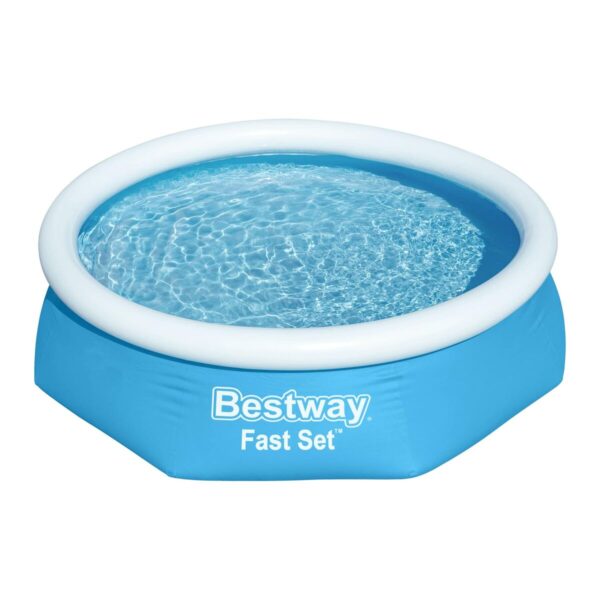Bestway Aufblasbarer Pool Erwachsene Ring mit Filter 244x61 cm Garten 57450 – Bild 6