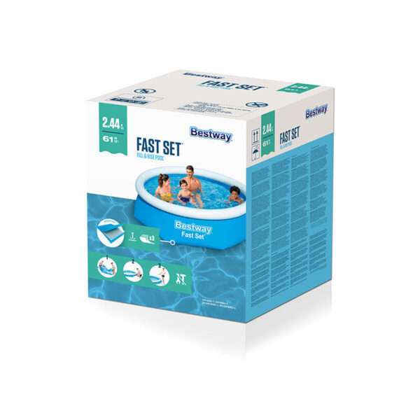 Bestway Aufblasbarer Pool Erwachsener Ring 305x66 cm Garten 57456 – Bild 2