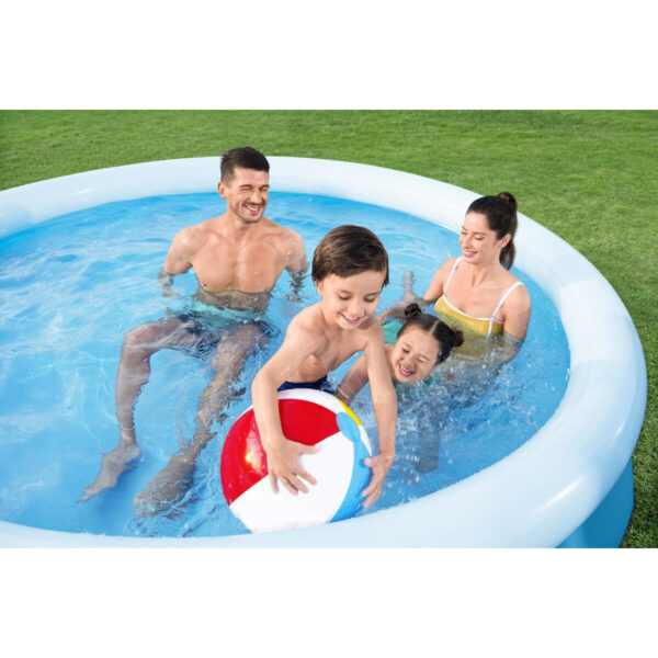 Bestway Aufblasbarer Pool Erwachsener Ring 305x66 cm Garten 57456 – Bild 7