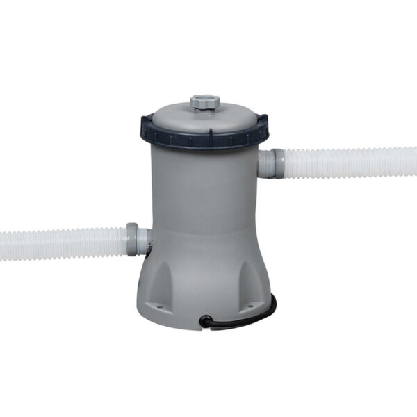 Bestway Aufblasbarer Pool für Erwachsene Ratan Ring mit Filter 475x84 cm Garten 57313 – Bild 6