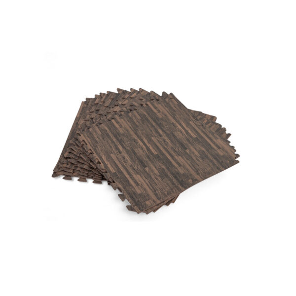 Bestway Suelo Pool-Schaum Holzstil Retractil 12 Stücke 50x50 cm Garten 58712 – Bild 4