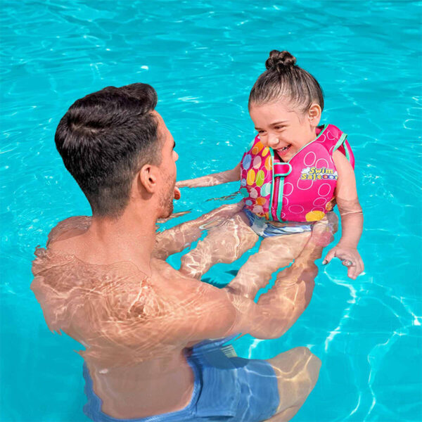 Bestway Gedrucktes Schwimmbrett für Kinder, Sortierte Farben 42x32x3,5 cm +3 bis 6 Jahre Strand und Pool 32155 – Bild 4