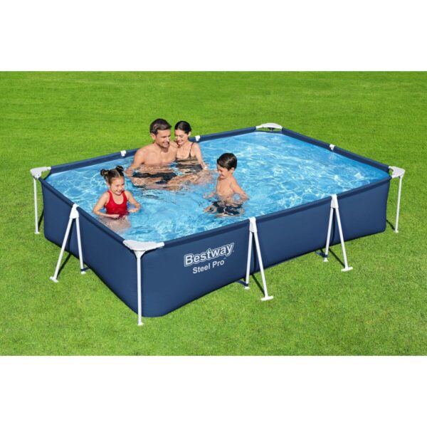 Bestway Pool Erwachsene mit Filter 300x201x66 cm Garten 56411 – Bild 5