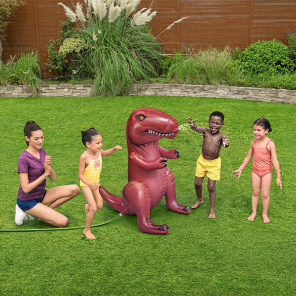 Bestway Sprinkler Aufblasbarer Dinosaurier 99x76x122 cm +3 Jahre Garten 52294 – Bild 3