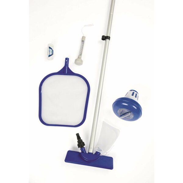 Bestway Poolpflege-Set mit Zubehör Stange 161 cm Garten 58195 – Bild 7