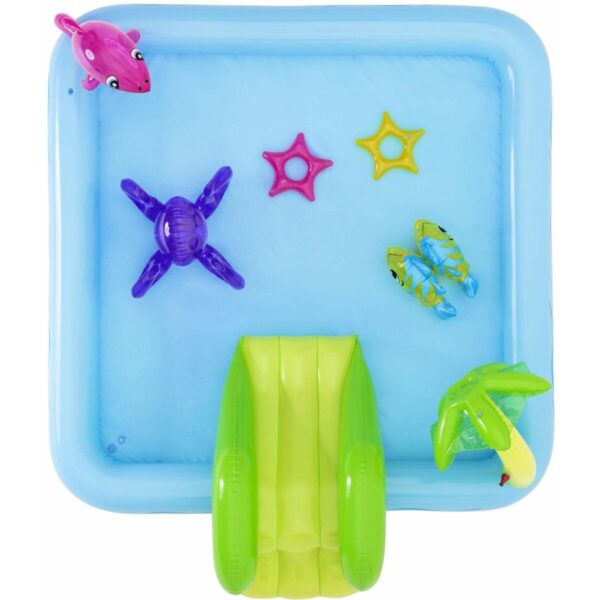 Bestway Aufblasbares Spielbecken Aquarium 239x206x86 cm +2 Jahre Garten 53052 – Bild 7