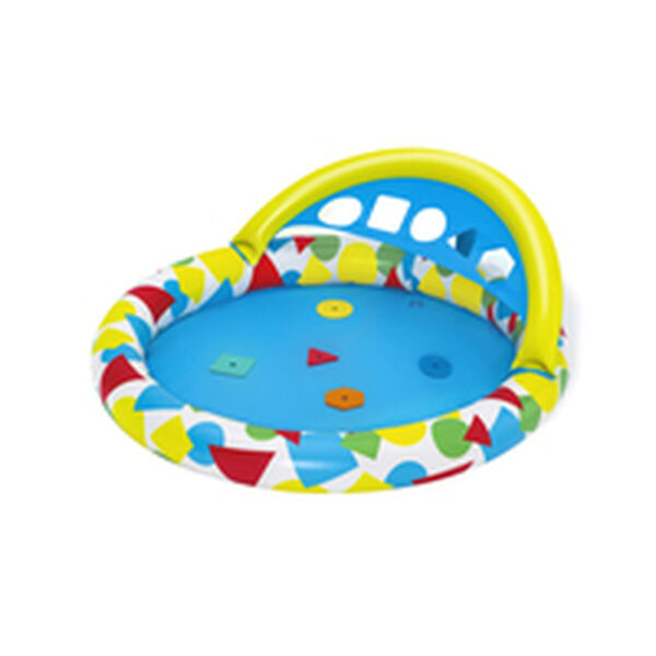 Bestway Aufblasbares Kinderlernbecken 120x117x46 cm +4 Monate Garten 52378 – Bild 2