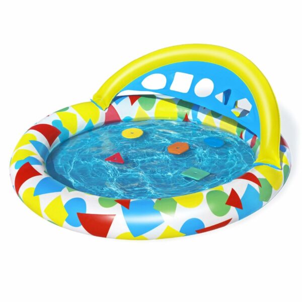 Bestway Aufblasbares Kinderlernbecken 120x117x46 cm +4 Monate Garten 52378 – Bild 7