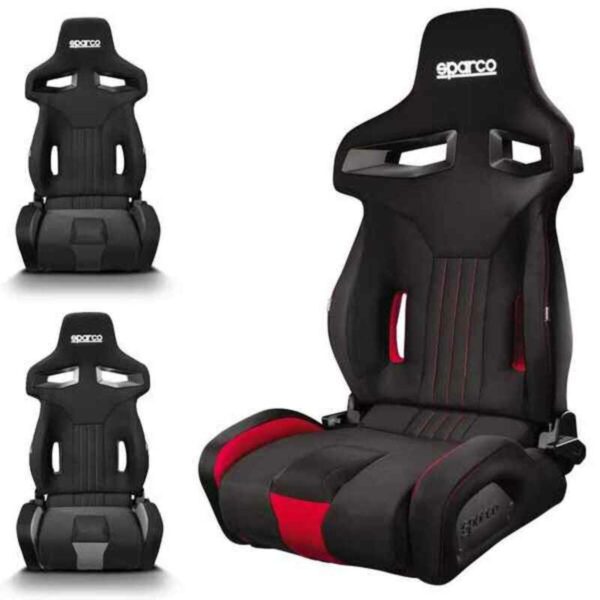 Sitzplatz Sparco 009011NR Schwarz – Bild 2