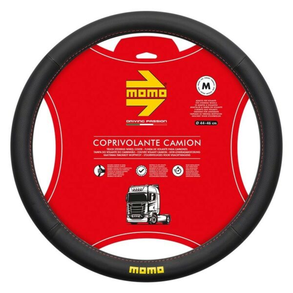 Lenkradabdeckung MOMO MOMLSWCTEASBR Schwarz/Rot Ø 44-46 cm