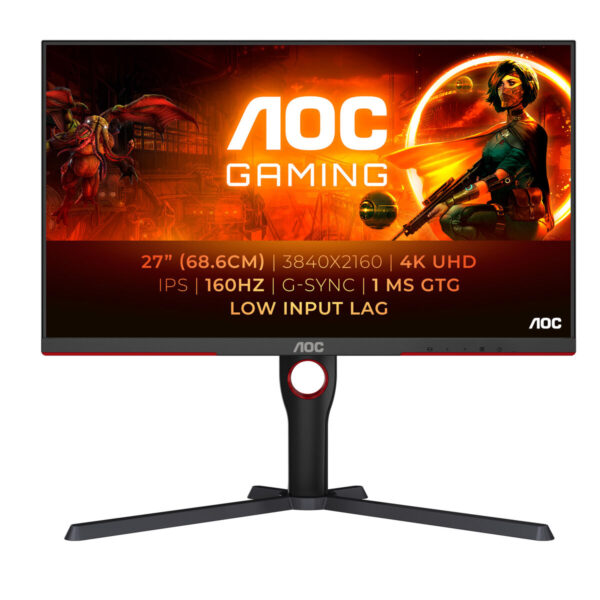 Gaming-Monitor AOC U27G3X/BK 4K Ultra HD 27" 160 Hz/s