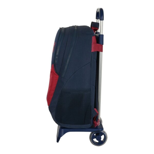 Schulrucksack mit Rädern F.C. Barcelona Corporativa Blau Granatrot 32 x 44 x 16 cm – Bild 4