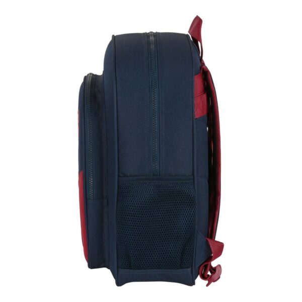 Schulrucksack F.C. Barcelona Blau Granatrot (32 x 38 x 12 cm) – Bild 2