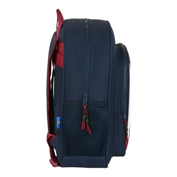 Schulrucksack F.C. Barcelona Blau Granatrot (32 x 38 x 12 cm) – Bild 3