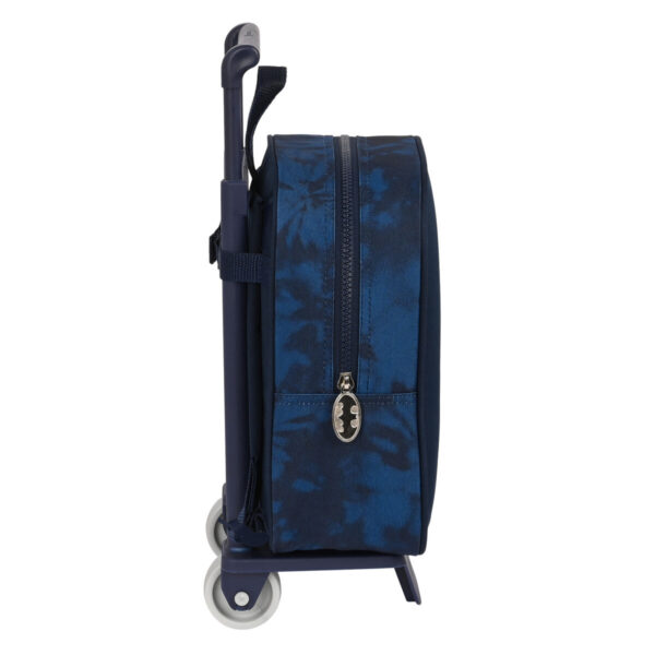 Schulrucksack mit Rädern Batman Legendary Marineblau 22 x 27 x 10 cm – Bild 2