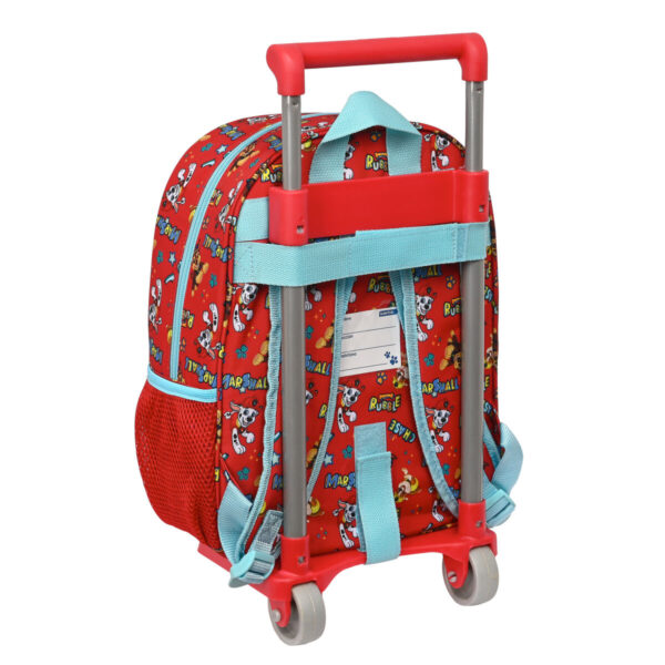 Schulrucksack mit Rädern The Paw Patrol Funday Blau Rot 26 x 34 x 11 cm – Bild 2