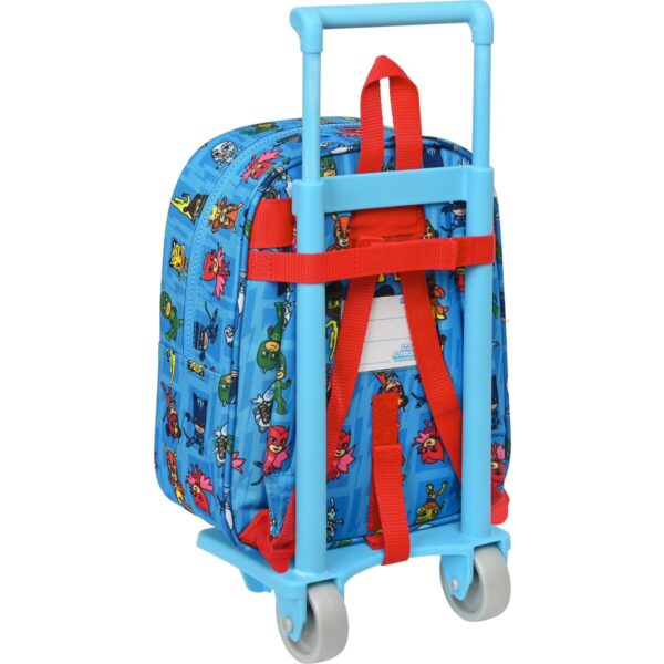 Schulrucksack mit Rädern PJ Masks Blau 22 x 27 x 10 cm – Bild 2