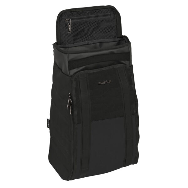 Rucksack Safta Black 33 x 55 x 18 cm Schwarz Business – Bild 5