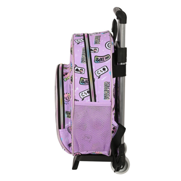 Schulrucksack mit Rädern Monster High Best boos Lila 28 x 34 x 10 cm – Bild 3