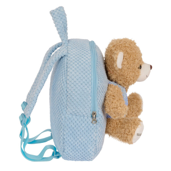 Kinderrucksack Safta Plüschbär Blau 23 x 27 x 7,5 cm – Bild 4