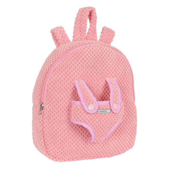 Kinderrucksack Safta Plüschbär Rosa 23 x 27 x 7,5 cm – Bild 2