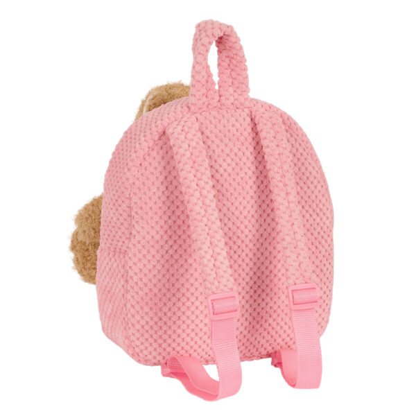 Kinderrucksack Safta Plüschbär Rosa 23 x 27 x 7,5 cm – Bild 3