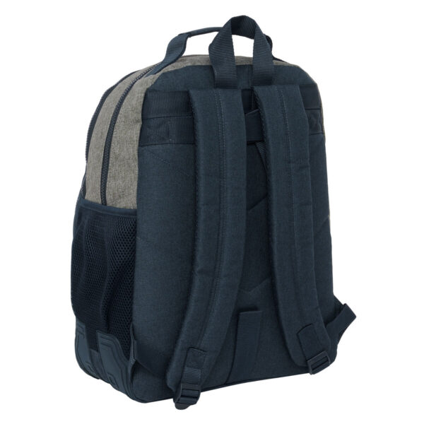 Schulrucksack Kappa Dark navy Grau Marineblau 32 x 42 x 15 cm – Bild 2