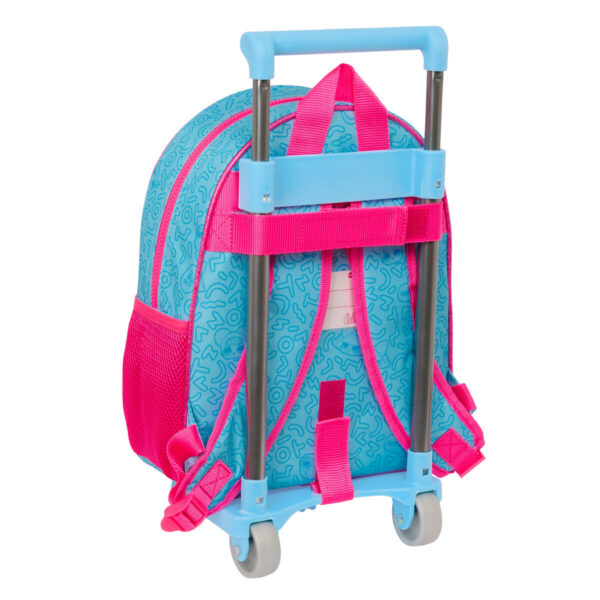 Schulrucksack mit Rädern LOL Surprise! Divas Blau 28 x 34 x 10 cm – Bild 3