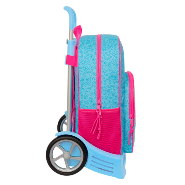 Schulrucksack mit Rädern LOL Surprise! Divas Blau 33 x 42 x 14 cm – Bild 3