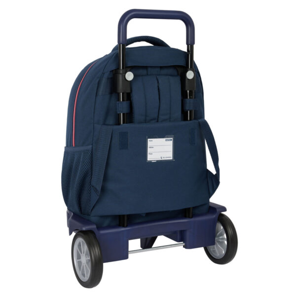 Schulrucksack mit Rädern El Ganso Classic Marineblau 33 X 45 X 22 cm – Bild 2