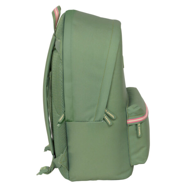 Laptoptasche El Ganso +usb el ganso basics grün 31 x 44 x 18 cm – Bild 3
