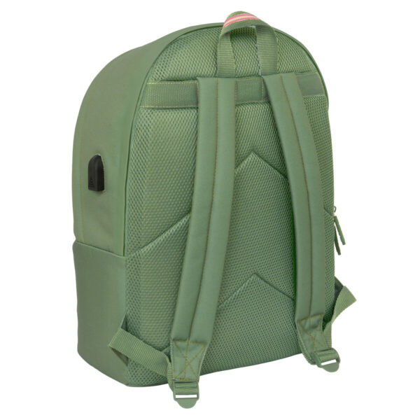 Laptoptasche El Ganso +usb el ganso basics grün 31 x 44 x 18 cm – Bild 5