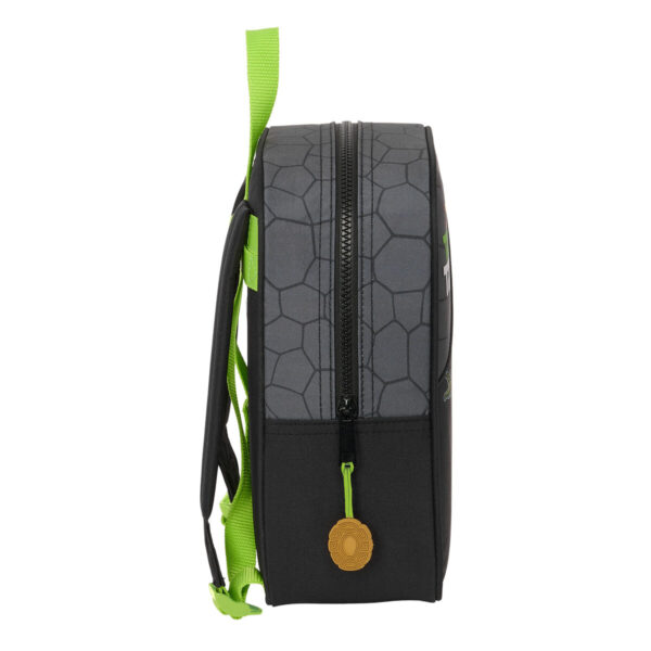 Schulrucksack Teenage Mutant Ninja Turtles Schwarz Grau 22 x 27 x 10 cm – Bild 2
