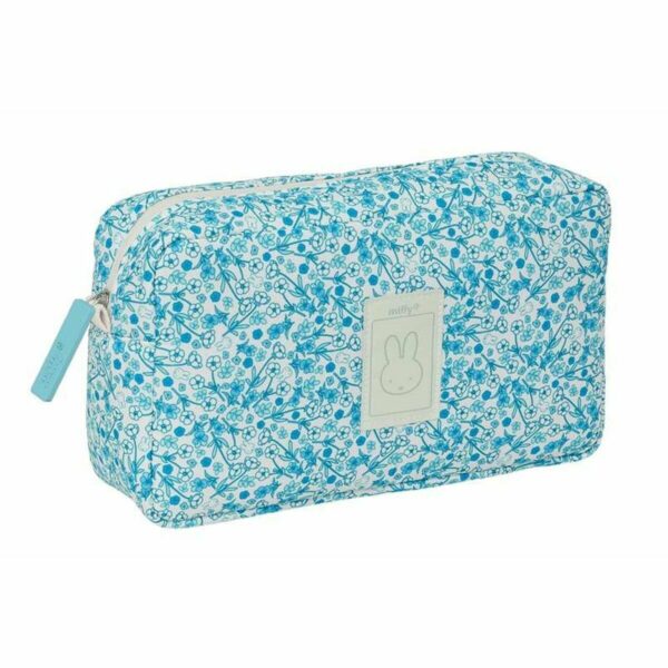 Reise-Toilettentasche Miffy Garden türkis 28 x 16 x 9 cm – Bild 2
