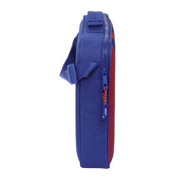 Schulrucksack F.C. Barcelona 24/25 Granatrot Marineblau 38 x 28 x 6 cm Tasche – Bild 2